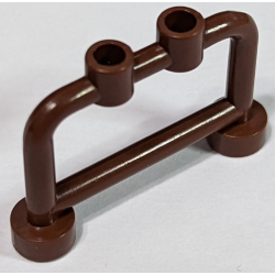 Bar 1 x 4 x 2 with Open Studs - Brown