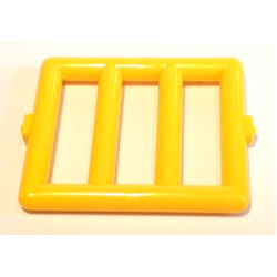 Bar 1 x 4 x 3 Window Grille - Yellow