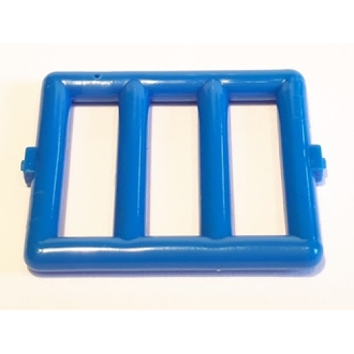 Деталь LEGO 6016 Bar 1 x 4 x 3 Window Grille - Blue