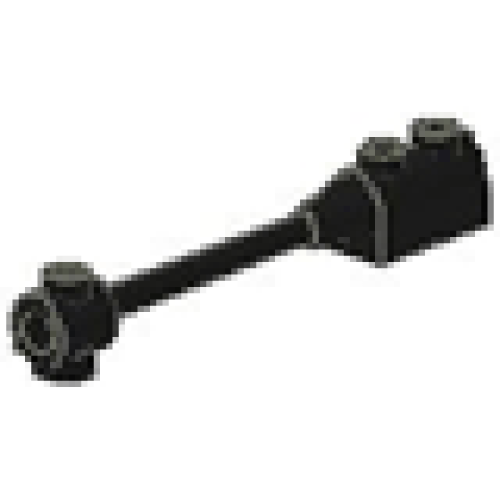 Деталь LEGO 30359 Bar 1 x 8 with Brick 1 x 2 Curved Top End (Undetermined Type) - Black