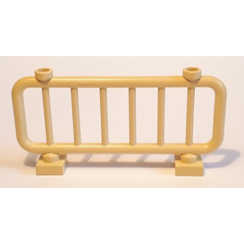 Деталь LEGO 2583 Bar 1 x 8 x 3 Grille (Fence) - Tan