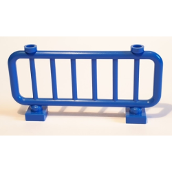 Bar 1 x 8 x 3 Grille (Fence) - Blue