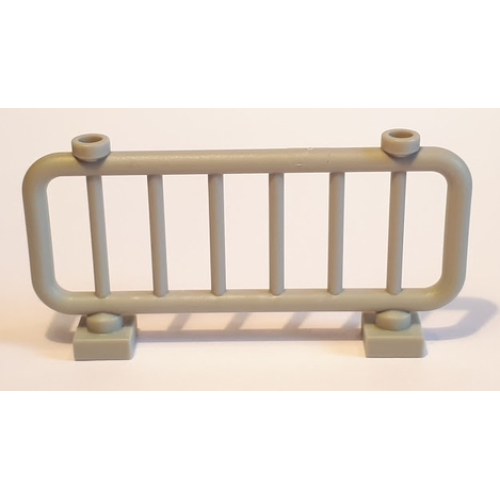 Деталь LEGO 2583 Bar 1 x 8 x 3 Grille (Fence) - Light Gray