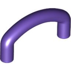 Bar Curved with Angled Ends 1L - Dark Purple