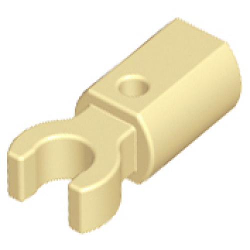 Деталь LEGO 11090 Bar Holder with Clip - Tan
