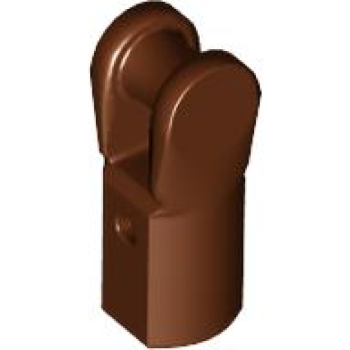 Деталь LEGO 23443 Bar Holder with Handle - Reddish Brown