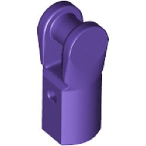 Деталь LEGO 23443 Bar Holder with Handle - Dark Purple