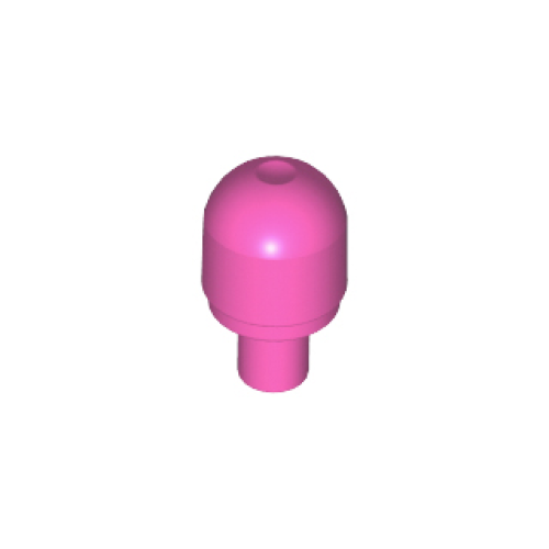 Деталь LEGO 58176 Bar with Light Bulb Cover (Bionicle Barraki Eye) - Dark Pink