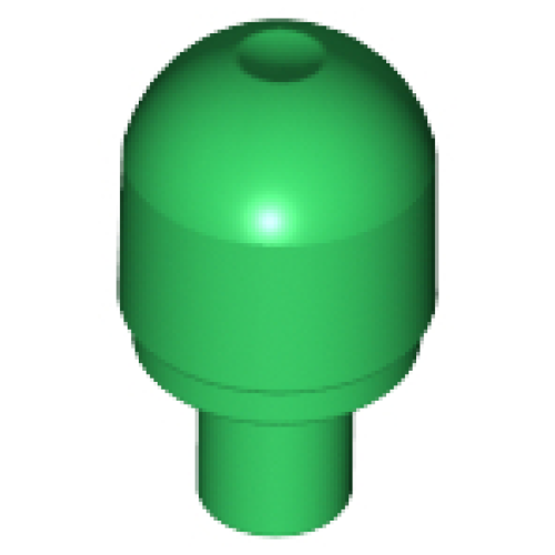 Деталь LEGO 58176 Bar with Light Bulb Cover (Bionicle Barraki Eye) - Green