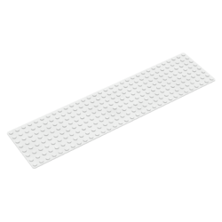 Baseplate 8 x 32 - White
