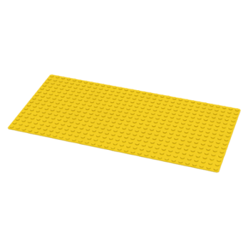 Деталь LEGO 3857 Baseplate 16 x 32 - Yellow