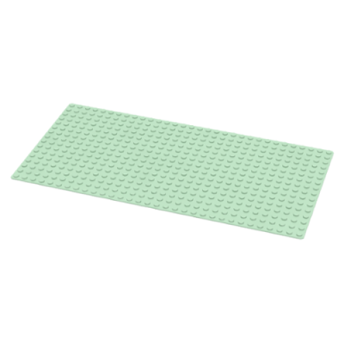 Деталь LEGO 3857 Baseplate 16 x 32 - Light Green