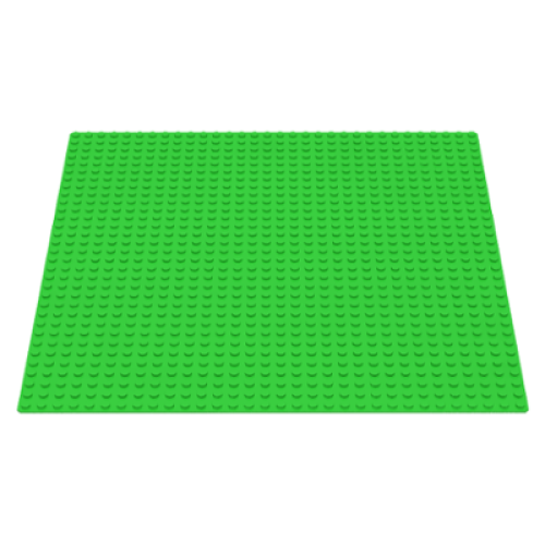 Деталь LEGO 3811 Baseplate 32 x 32 - Bright Green