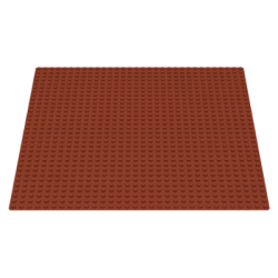 Baseplate 32 x 32 - Reddish Brown