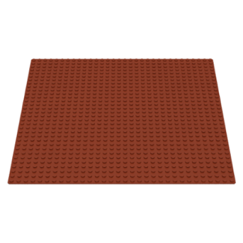 Деталь LEGO 3811 Baseplate 32 x 32 - Reddish Brown