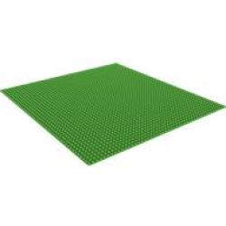 Baseplate 48 x 48 - Bright Green