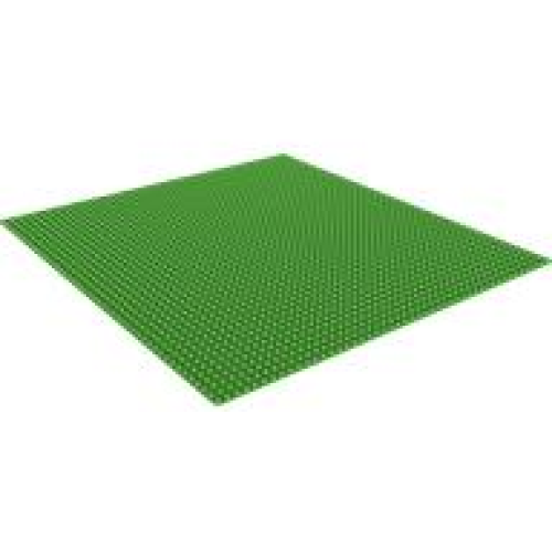 Деталь LEGO 4186 Baseplate 48 x 48 - Bright Green