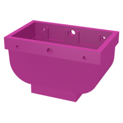 Belville Utensil Basket - Dark Pink Belville Utensil Basket - Dark Pink