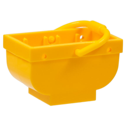 Деталь LEGO 30109c01 Belville Utensil Basket with (Same Color) Handle (30109 / 23293) - Bright Light Orange