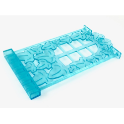 Belville Wall, Ivy Wall with Window 1 x 8 x 12 - Trans-Light Blue Belville Wall, Ivy Wall with Window 1 x 8 x 12 - Trans-Light Blue