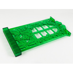 Belville Wall, Ivy Wall with Window 1 x 8 x 12 - Trans-Green Belville Wall, Ivy Wall with Window 1 x 8 x 12 - Trans-Green