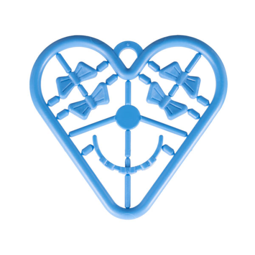 Деталь LEGO 6176 Belville, Clothes Accessories - Complete Sprue - Small Bows and Hairband - Medium Blue