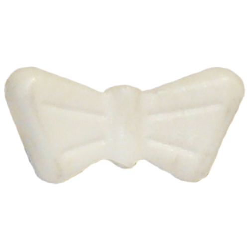 Деталь LEGO 30112c Belville, Clothes Accessories Bow Small - White