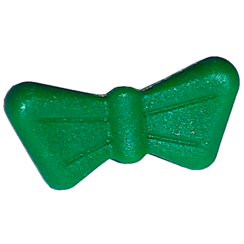 Деталь LEGO 30112c Belville, Clothes Accessories Bow Small - Green