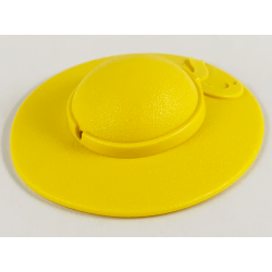 Belville, Clothes Hat, Woman's Wide Brim - Yellow