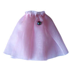 Belville, Clothes Skirt Long, Sheer with Jewel - Pink