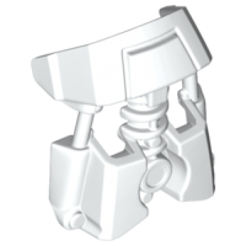 Деталь LEGO 19087 Bionicle Armor Cover (Toa Okoto) - White