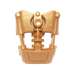 Bionicle Armor Cover (Toa Okoto) - Pearl Gold