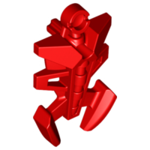 Деталь LEGO 87790 Bionicle Armor Small Triangular with Pincer End - Red