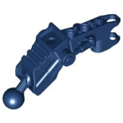 Bionicle Av-Matoran Leg Section with Ball Joint and Ball Socket - Dark Blue Bionicle Av-Matoran Leg Section with Ball Joint and Ball Socket - Dark Blue