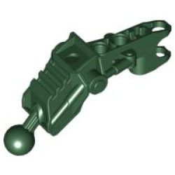 Bionicle Av-Matoran Leg Section with Ball Joint and Ball Socket - Dark Green Bionicle Av-Matoran Leg Section with Ball Joint and Ball Socket - Dark Green