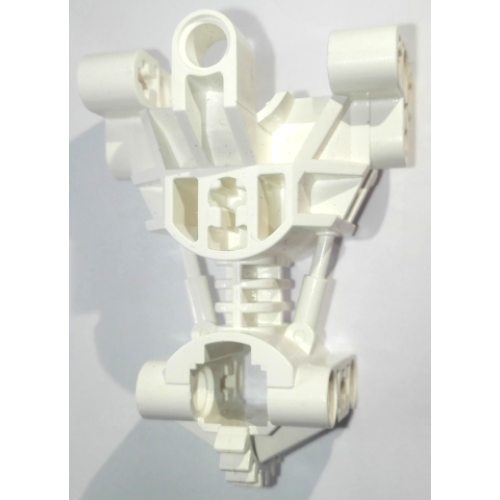 Деталь LEGO 32489 Bionicle Body Torso Trunk Gearbox - White