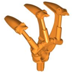 Bionicle Claw with Axle - Orange