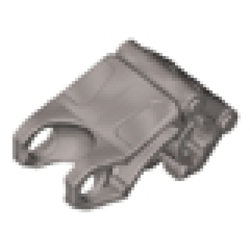 Деталь LEGO 64251 Bionicle Fist with Axle Hole - 3 Fingers - Pearl Light Gray