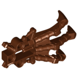 Bionicle Foot Piraka Clawed - Reddish Brown Bionicle Foot Piraka Clawed - Reddish Brown