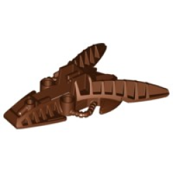 Bionicle Foot Piraka Mechanical - Reddish Brown Bionicle Foot Piraka Mechanical - Reddish Brown