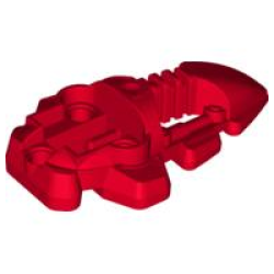 Bionicle Foot Rahkshi - Pearl Red Bionicle Foot Rahkshi - Pearl Red