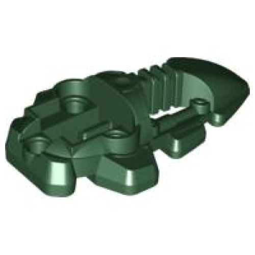 Деталь LEGO 44138 Bionicle Foot Rahkshi - Dark Green