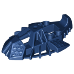 Bionicle Foot Toa Inika Elliptical - Dark Blue