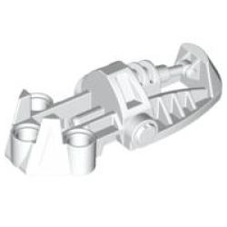 Bionicle Foot Toa Metru - White Bionicle Foot Toa Metru - White