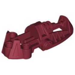 Bionicle Foot Toa Metru - Dark Red Bionicle Foot Toa Metru - Dark Red
