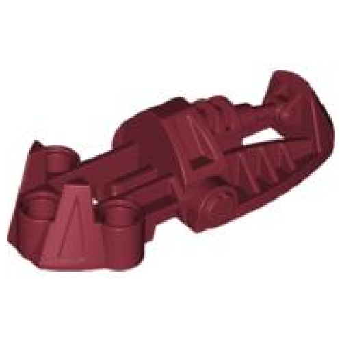 Деталь LEGO 47298 Bionicle Foot Toa Metru - Dark Red