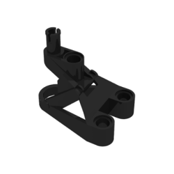 Bionicle Foot Tohunga - Black Bionicle Foot Tohunga - Black