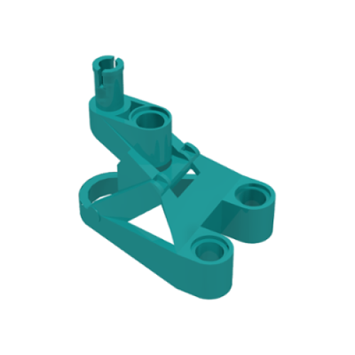 Деталь LEGO 32576 Bionicle Foot Tohunga - Dark Turquoise