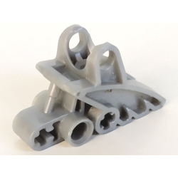 Bionicle Foot with Ball Joint Socket 2 x 3 x 5 - Pearl Light Gray