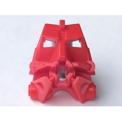 Bionicle Head Connector Block 3 x 4 x 1 2/3 - Red